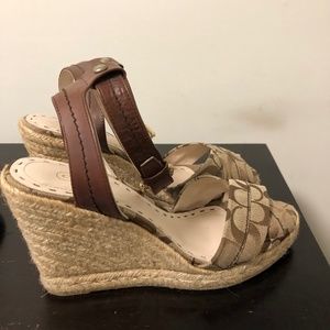 Coach wedges